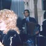 Beba Tošić i Branko Bata Marković, Istanbul, Hotel Pera Palace, 1989